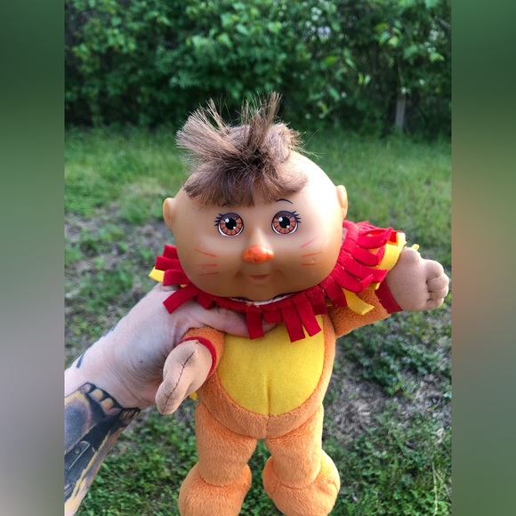 Cabbage Patch Kids CPK Lion costume cute Stuffed animal Plush Cuties toy - Picture 8 of 14
